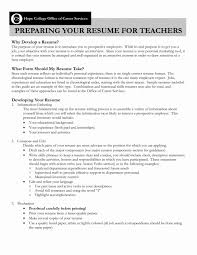 Substitute Teacher Resume No Experience Resume Templates Design