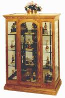 amish curio display cabinets amish