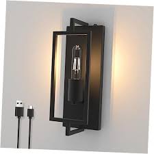 V03 Battery Operated Wall Sconce No