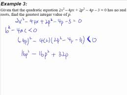 4 Quadratic Equations And Inequalities