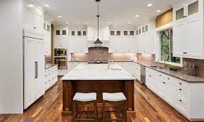l shaped kitchen with island designs