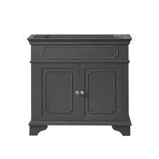You can get sinks in oval, round, square or rectangular shapes. Ove Decors Salzburg 36 W X 21 D Dark Charcoal Bathroom Vanity Cabinet At Menards