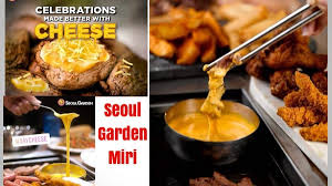 top up cheese now in seoul garden miri