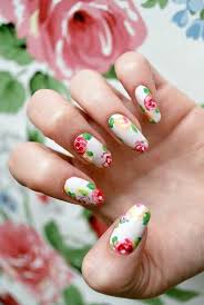 25 Flower Nail Art Design Ideas Easy Floral Manicures For
