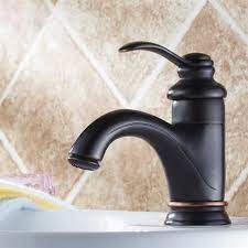 oil rubbed bronze bathroom sink faucet