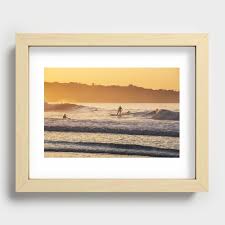 surfing gooch s beach at sunrise