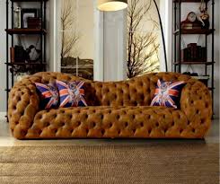 luxurious chesterfield leather sofa