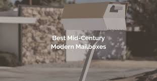 Mid Century Modern Mailbox Ideas