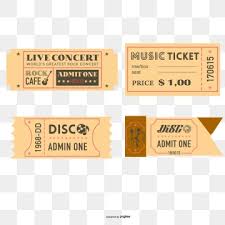 Ticket Stub Png Vector Psd And Clipart With Transparent