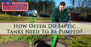 septic tanks need to be pumped