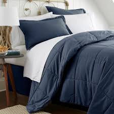 Home Collection 8 Piece Bed In A Bag King Navy
