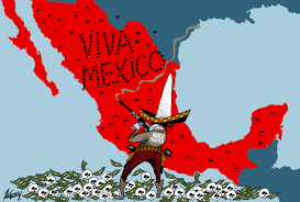 Image result for mexico violence cartoons