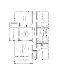 simple elegant 3 bedroom floor plan sle