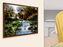 3 ways to frame an oil painting wikihow