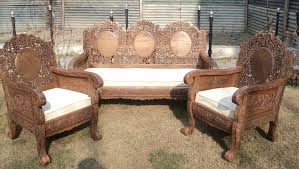 wooden designer sofa set for home