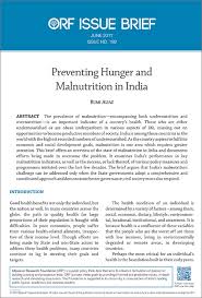 Preventing Hunger And Malnutrition In India Orf