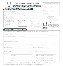 Social Club Membership Application Template Renewal Meltfm Co
