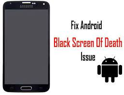 fix black screen on android phone