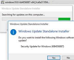 how to manually install windows updates