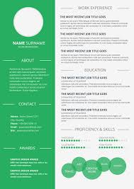Simple Infographic Resume Download Resume Template
