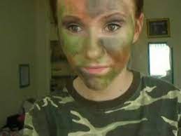 halloween series camouflage face paint