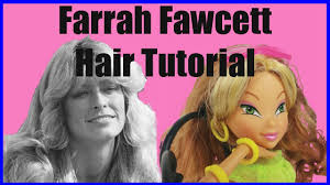 farrah fawcett hair tutorial