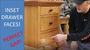 how to install inset drawer faces with