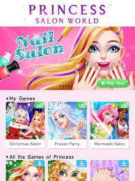 princess salon world app drops