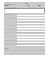 Note template is one of the significant features of the boox note app. 28 Printable Cornell Notes Templates Free Templatearchive