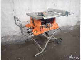 used ridgid portable 10 table saw