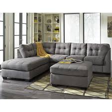 maier charcoal sectional sleeper by