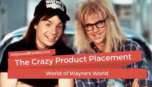 Movie audiences today probably tend to think of product placement as a relatively recent yet it also includes a very deliberate product placement. Infographic The Crazy Product Placement World Of Wayne S World