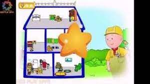 caillou build doll house for rosie pbs