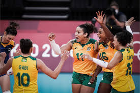 A seleção brasileira de vôlei avançou até a final da liga das nações de vôlei em 2021. Sqrnrprmbs5nqm