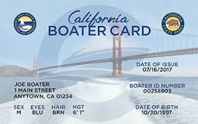 take your california boating license
