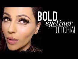 bold eyeliner makeup tutorial eye