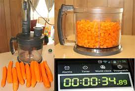 How to peel, slice and shred carrots (no food processor, no shredder, no grater). Diced Carrots