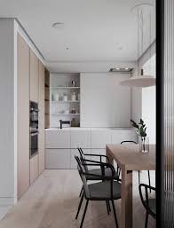 This kitchen keeps it simple with white walls, white cabinets, and a white island base. Small Kitchen Ideas 2021 Best 8 Trends And Design Solutions For 2021