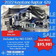 new 2022 keystone rv raptor 429