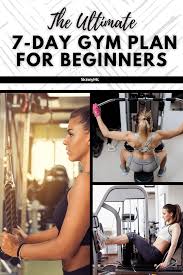 gym plan for beginners