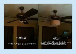 Find ceiling fans at wayfair. Our Ceiling Fan Light Cover Broke So I Replaced It With A More Updated Lampshade Had To Trim It To Fit In Fan Light Covers Ceiling Fan Ceiling Fan With Light