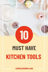 must have kitchen items list culinary