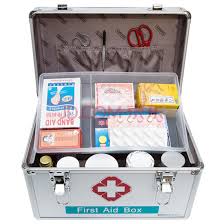 extra large lockable first aid box for
