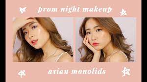 glowy prom night makeup asian