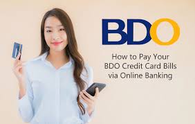 how to pay your bdo credit card bills