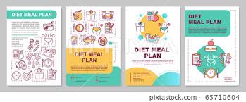 t meal plan brochure template