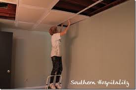 replacing drop ceiling tiles