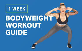 week bodyweight workout guide