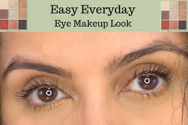 everyday eye makeup look in your 40s