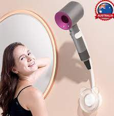 Hands Free Fixed Hair Dryer Holder Wall